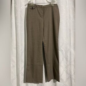 Jones New York - Tan Wide-Leg Trousers - Size 10